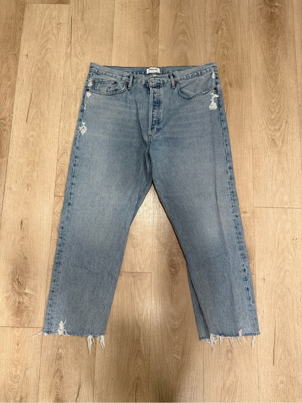 Agolde Light Wash Jeans